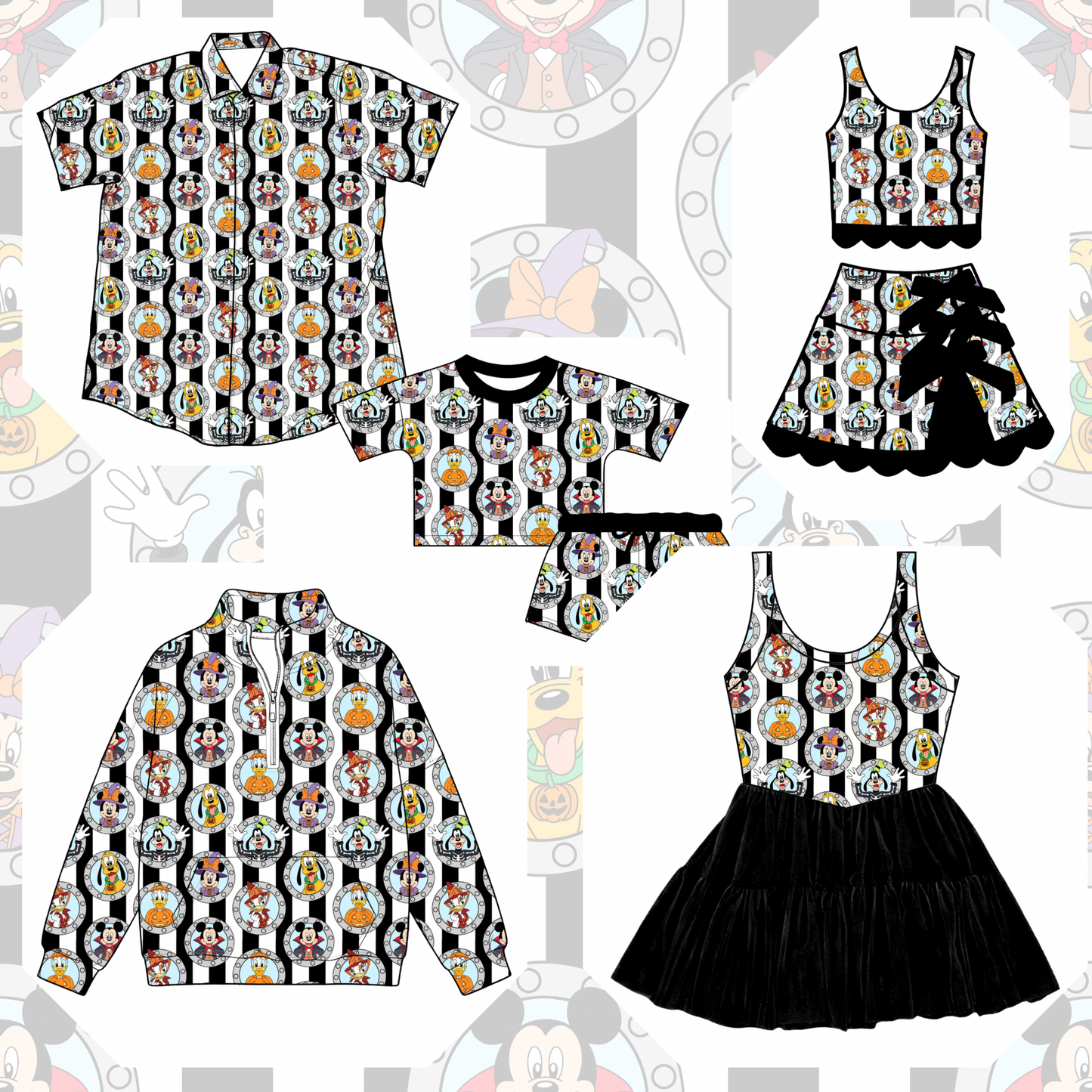 Haunted High Seas Waffle Set (P/O)
