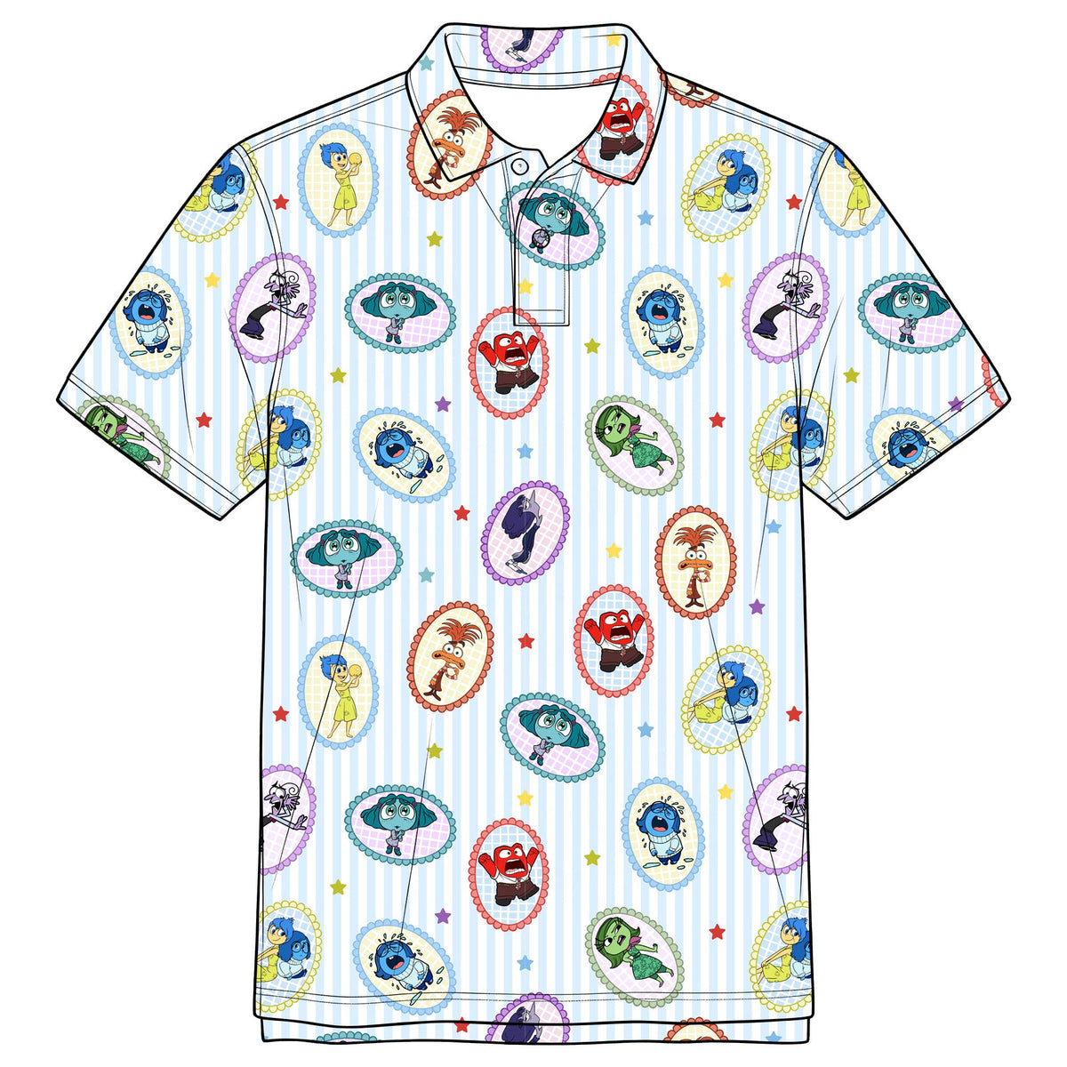 Mood Swings Performance 1/4 Button Shirt (P/O)