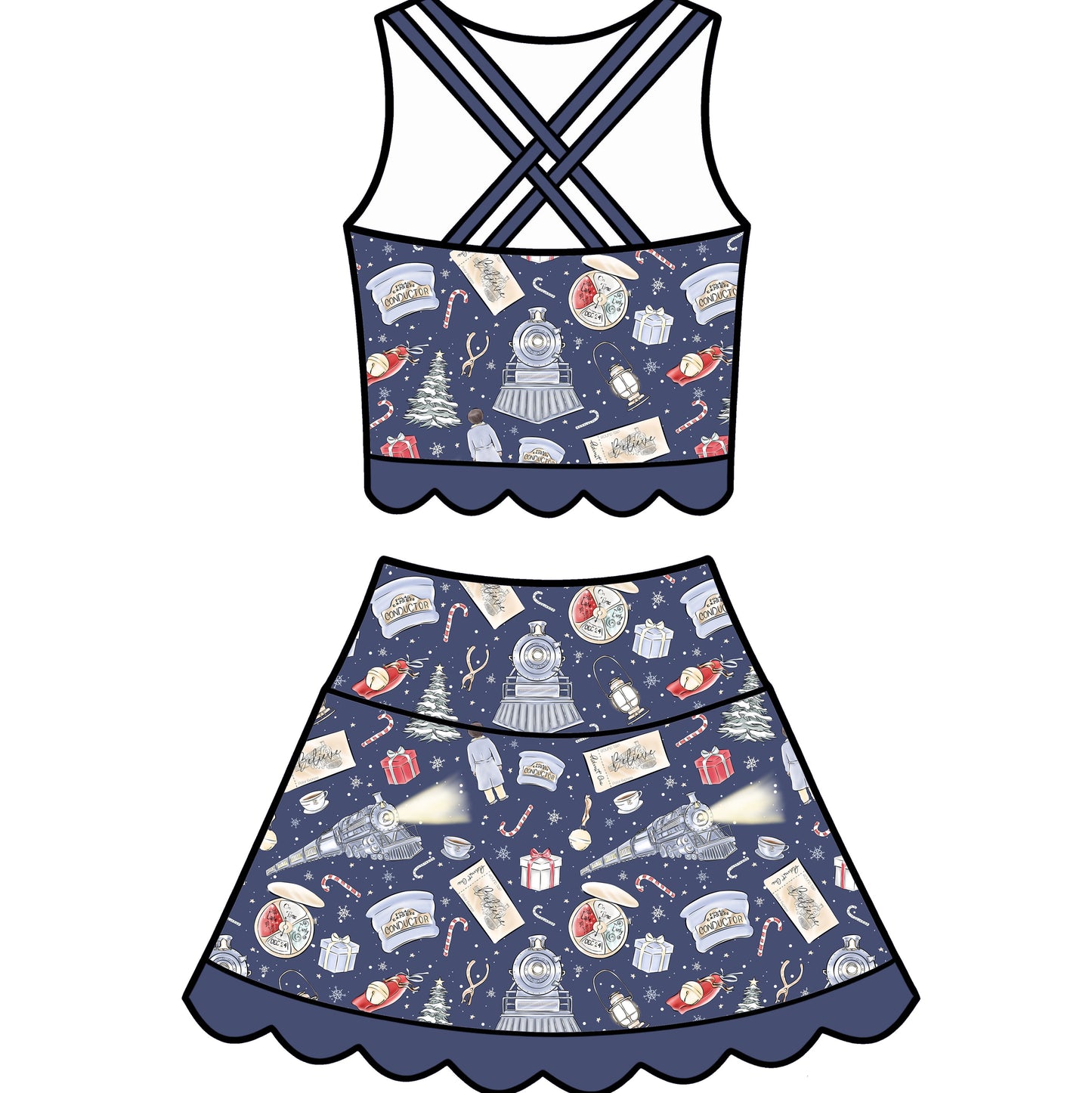 All Aboard Tutu Set (P/O)