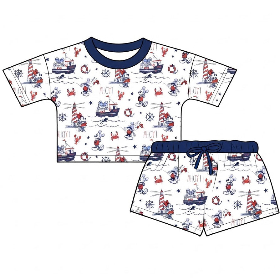 Anchors Away Waffle Set (P/O)