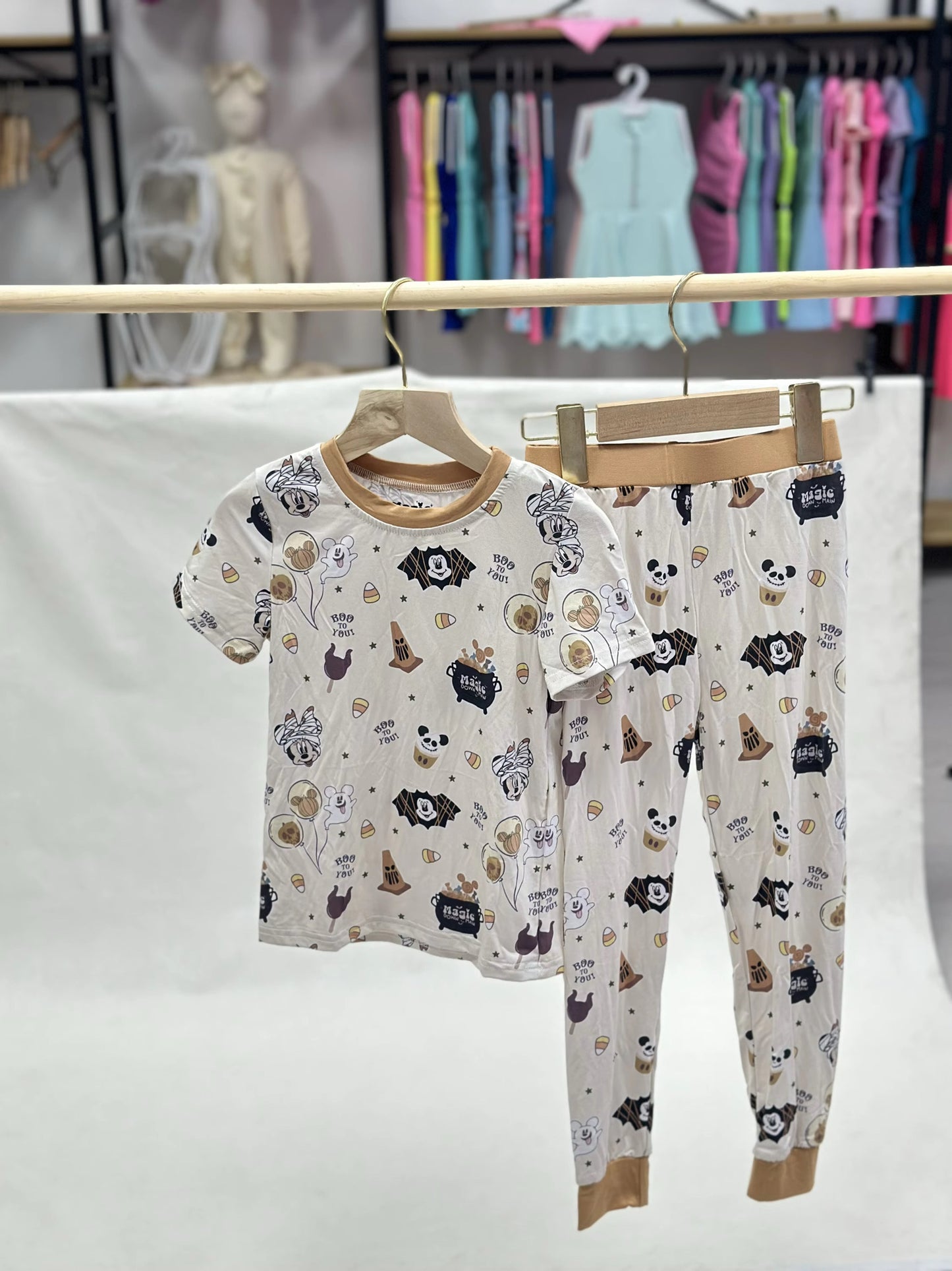 Boo-To-You Short Sleeve Sleepie Set