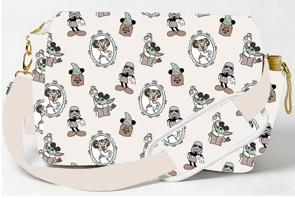 Park Padawans Stroller Caddy/Diaper Bag Duo (P/O)