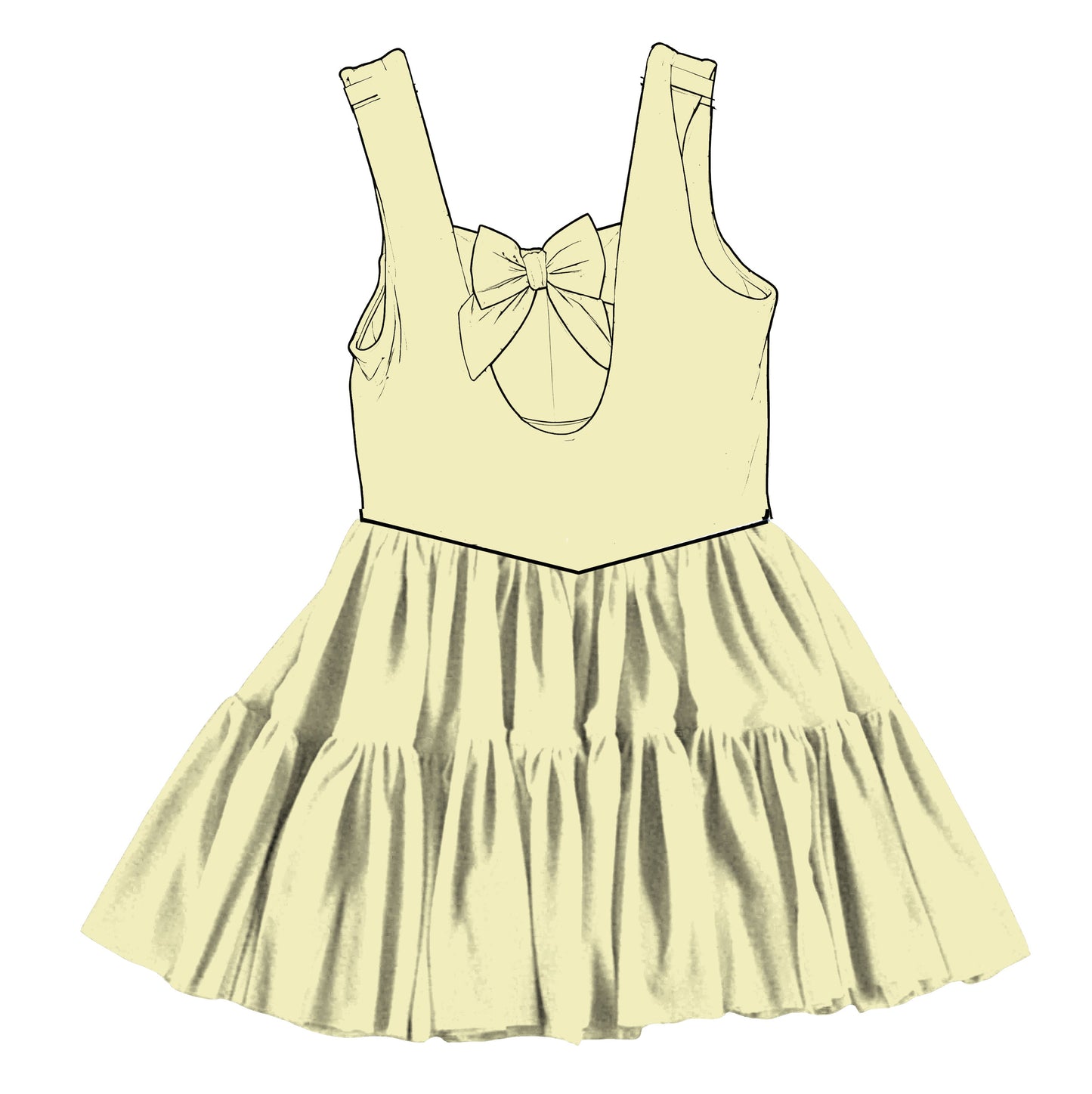 Buttercream Tulle Twirlie (RTS)