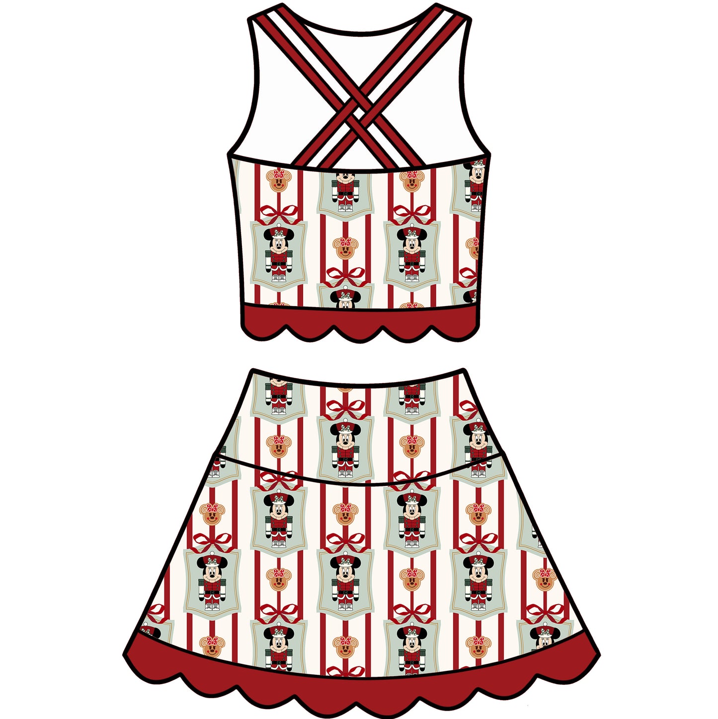 Merriest Mouse Tutu Set (P/O)