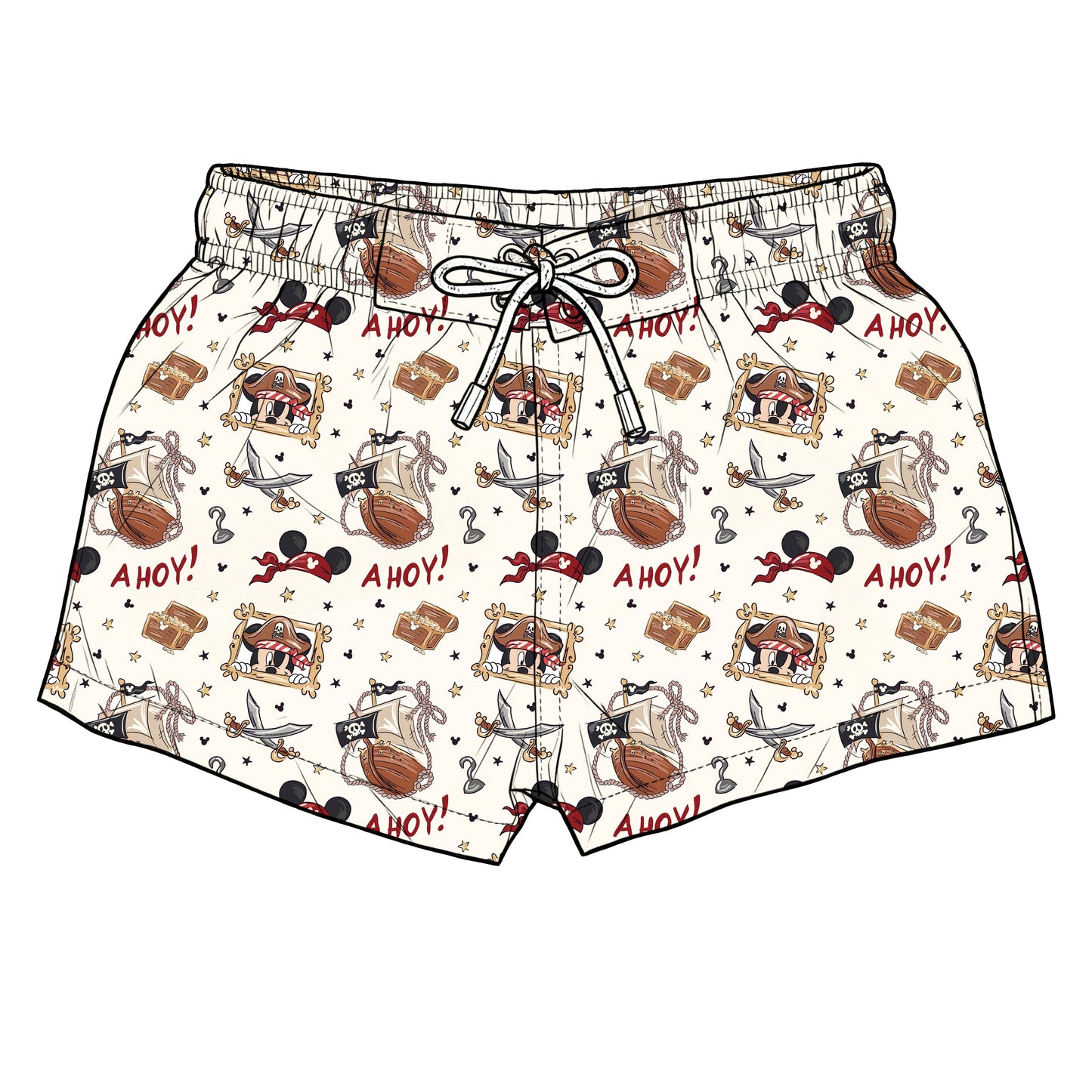 Yo Ho Short Swimmies (P/O)