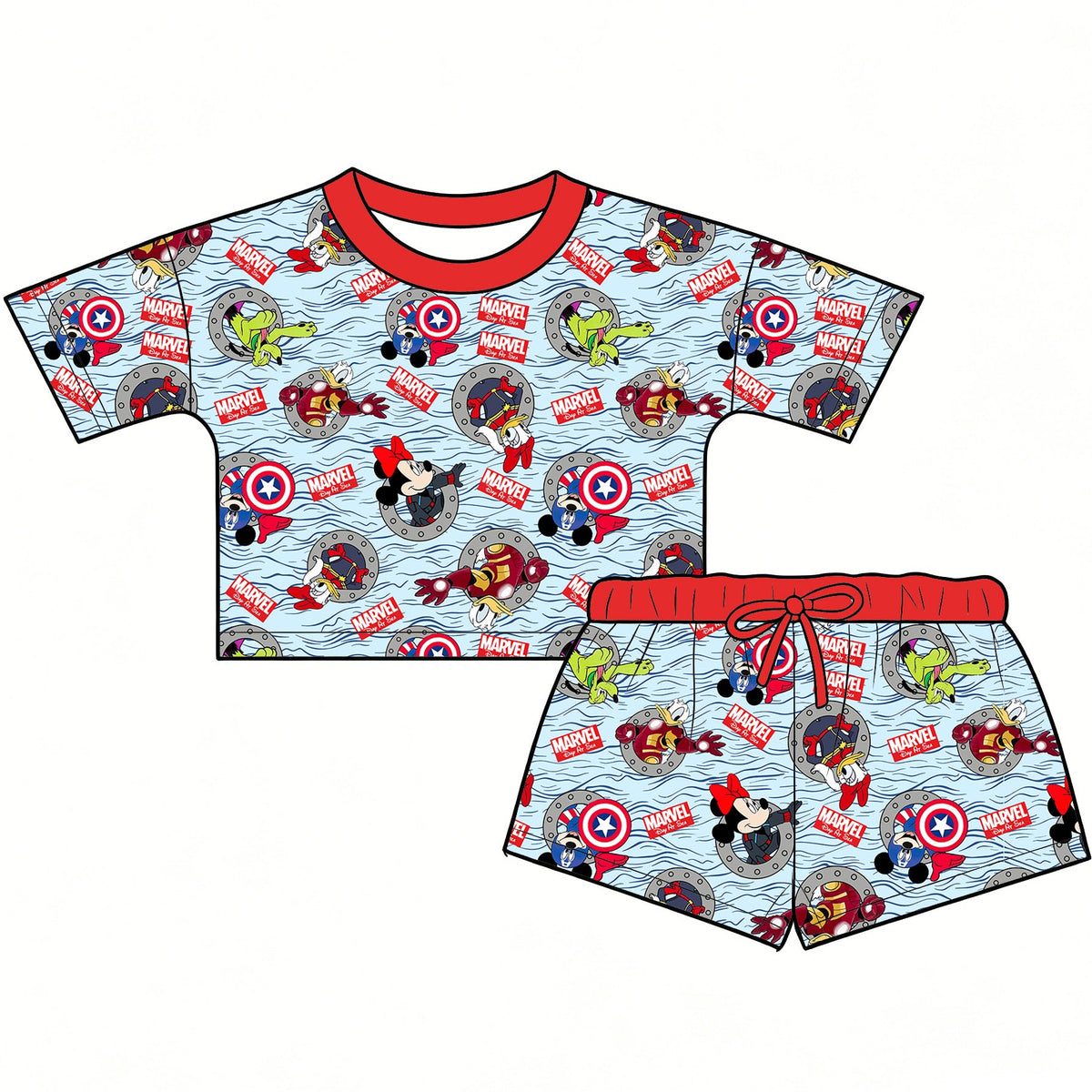 Avengers Ahoy Waffle Set (P/O) Restock