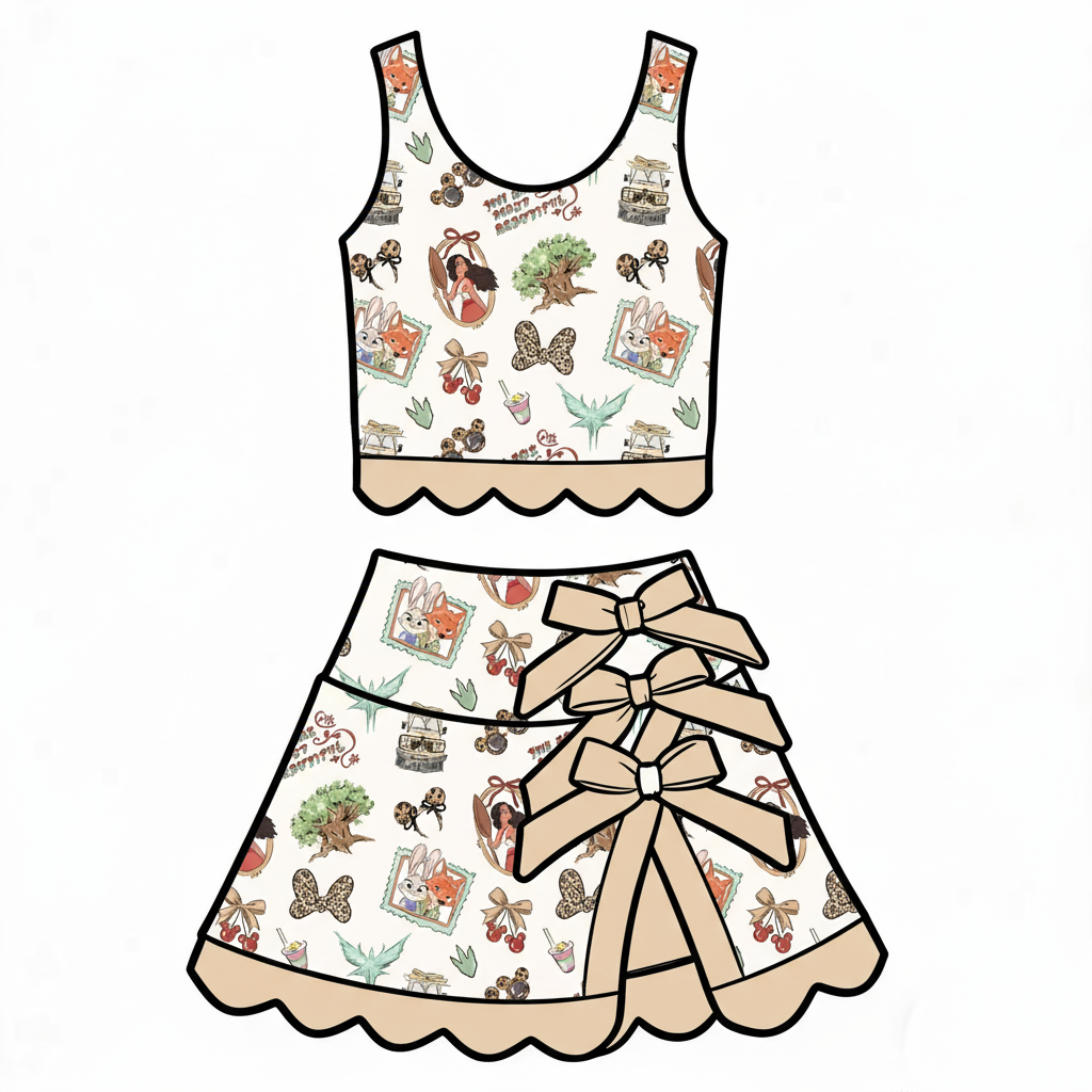 Night Blossom Tutu Set (RTS)