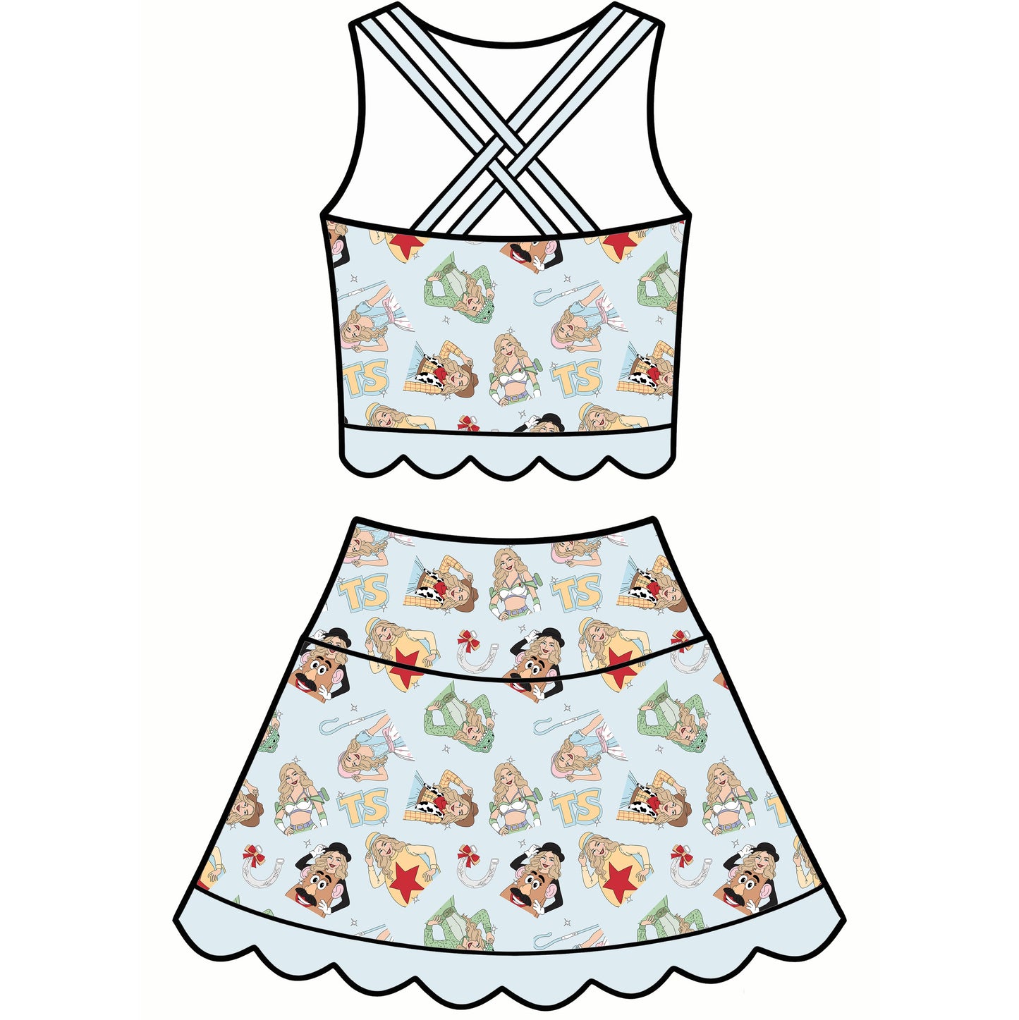 I Knew It, I Knew You Tutu Set (P/O)
