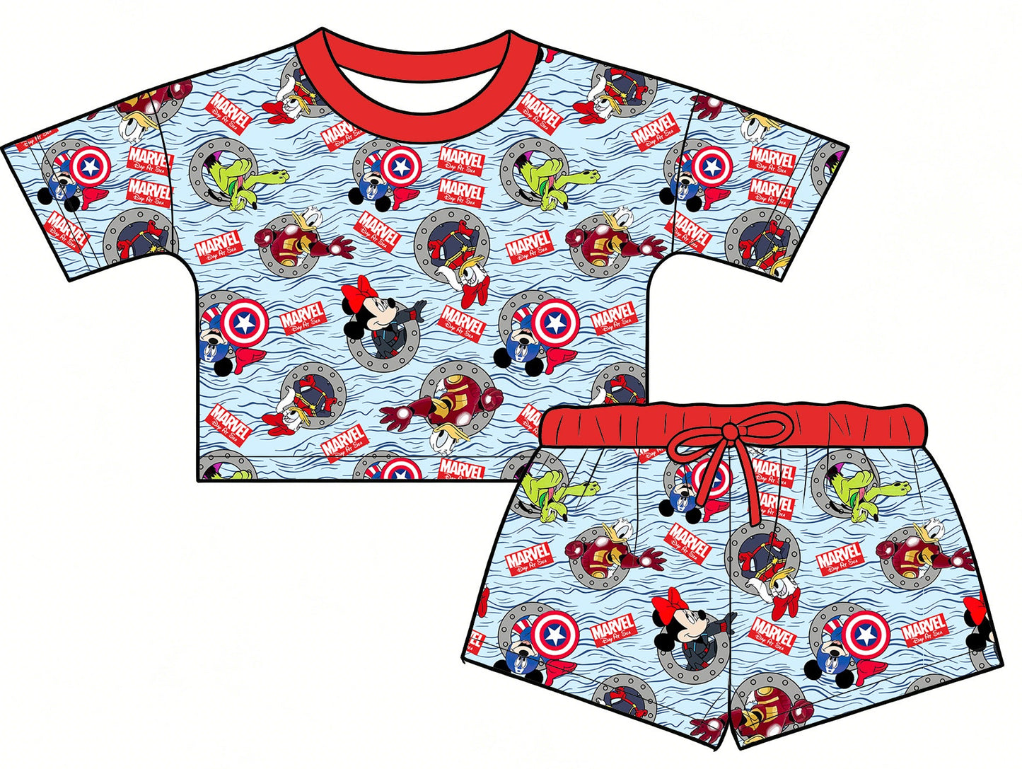 Avengers Ahoy Waffle Set (P/O)