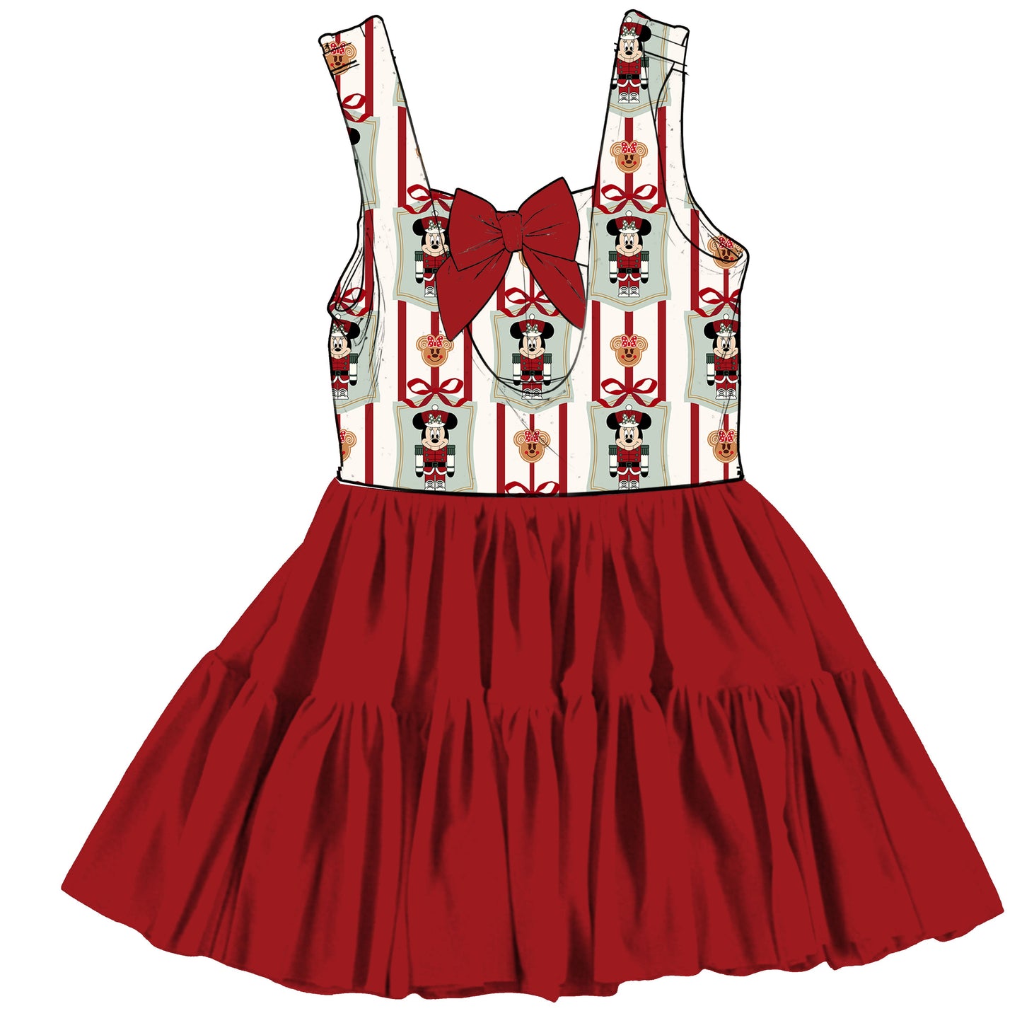Merriest Mouse Tulle Twirlie (P/O)