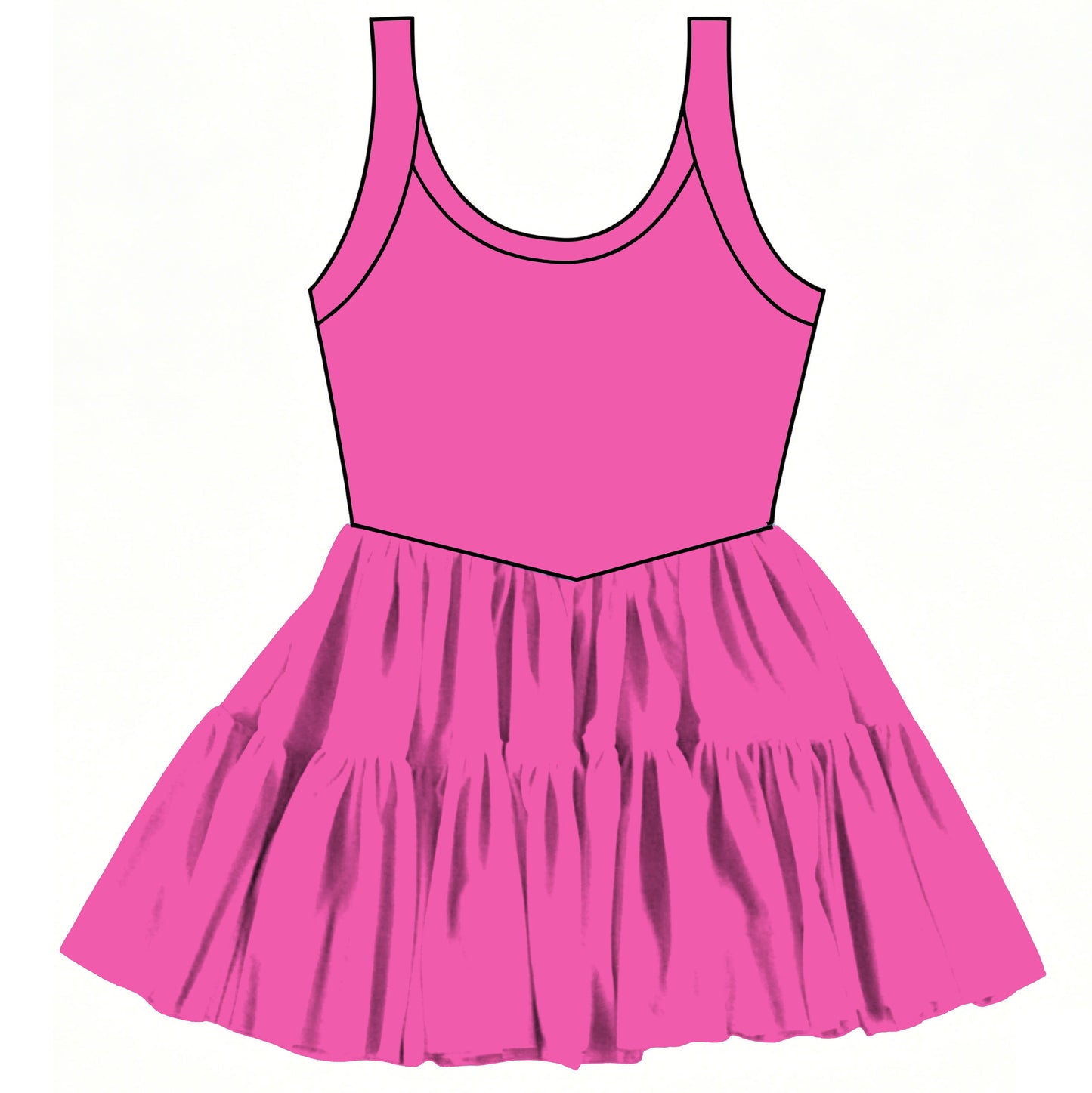 Malibu Tulle Twirlie (RTS)