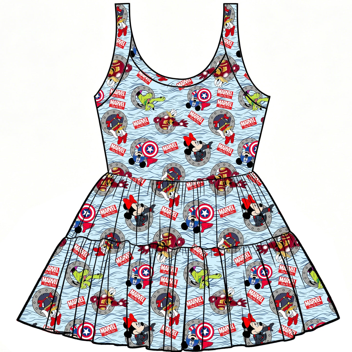 Avengers Ahoy Tulle Twirlie (P/O)