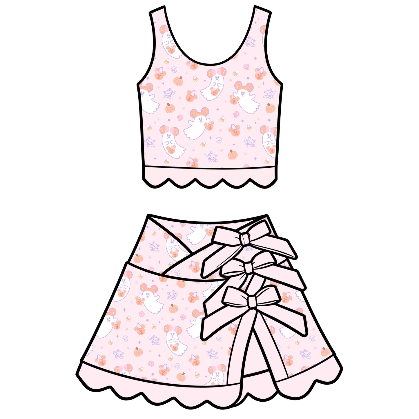 Just a Ghoul Tutu Set (P/O)