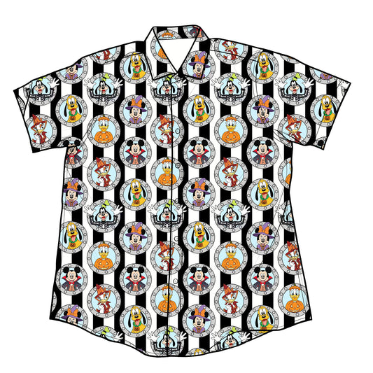 Haunted High Seas Performance Button Down Shirt (P/O)
