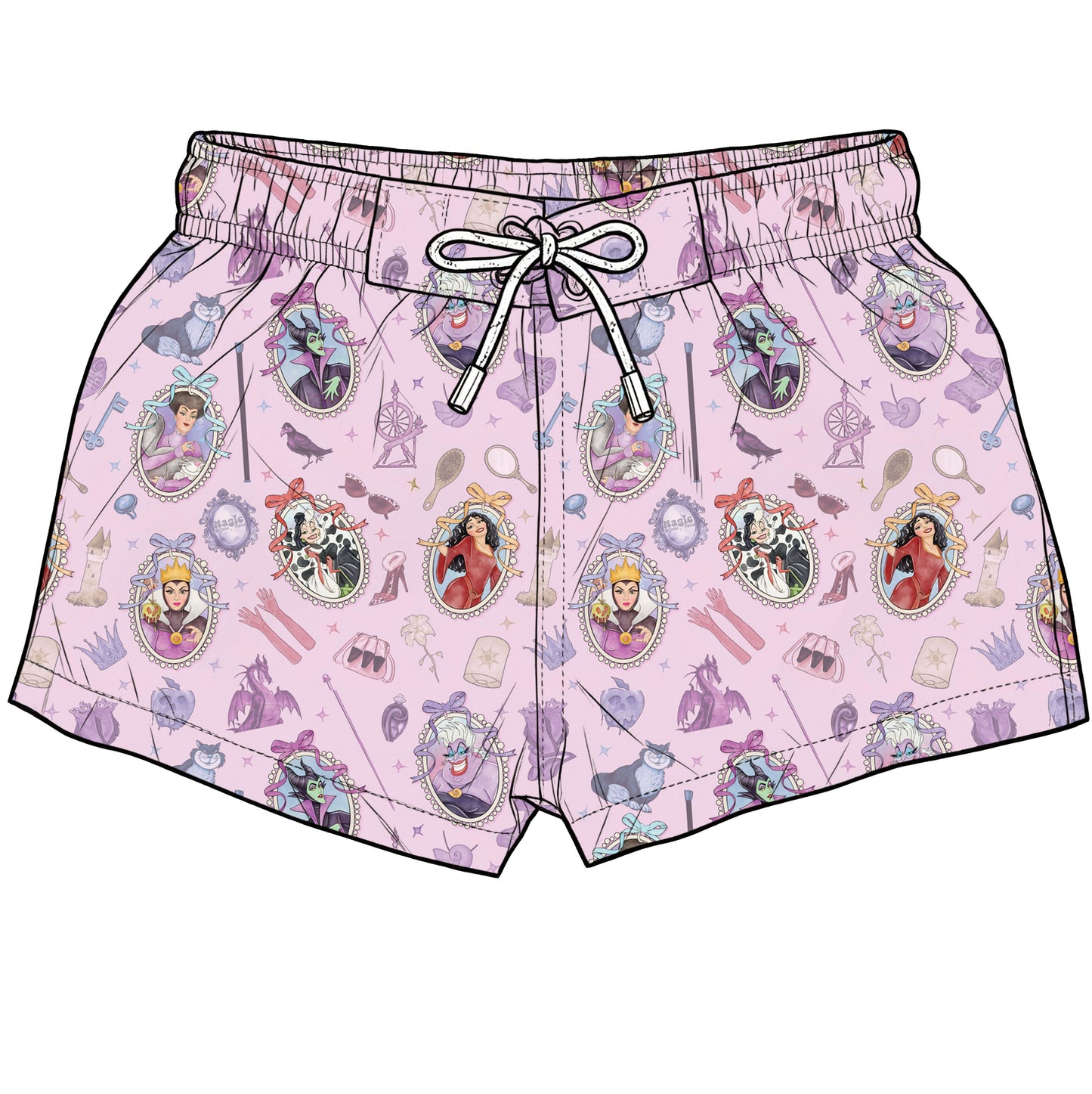 Pastel Poison Short Swimmies (P/O)