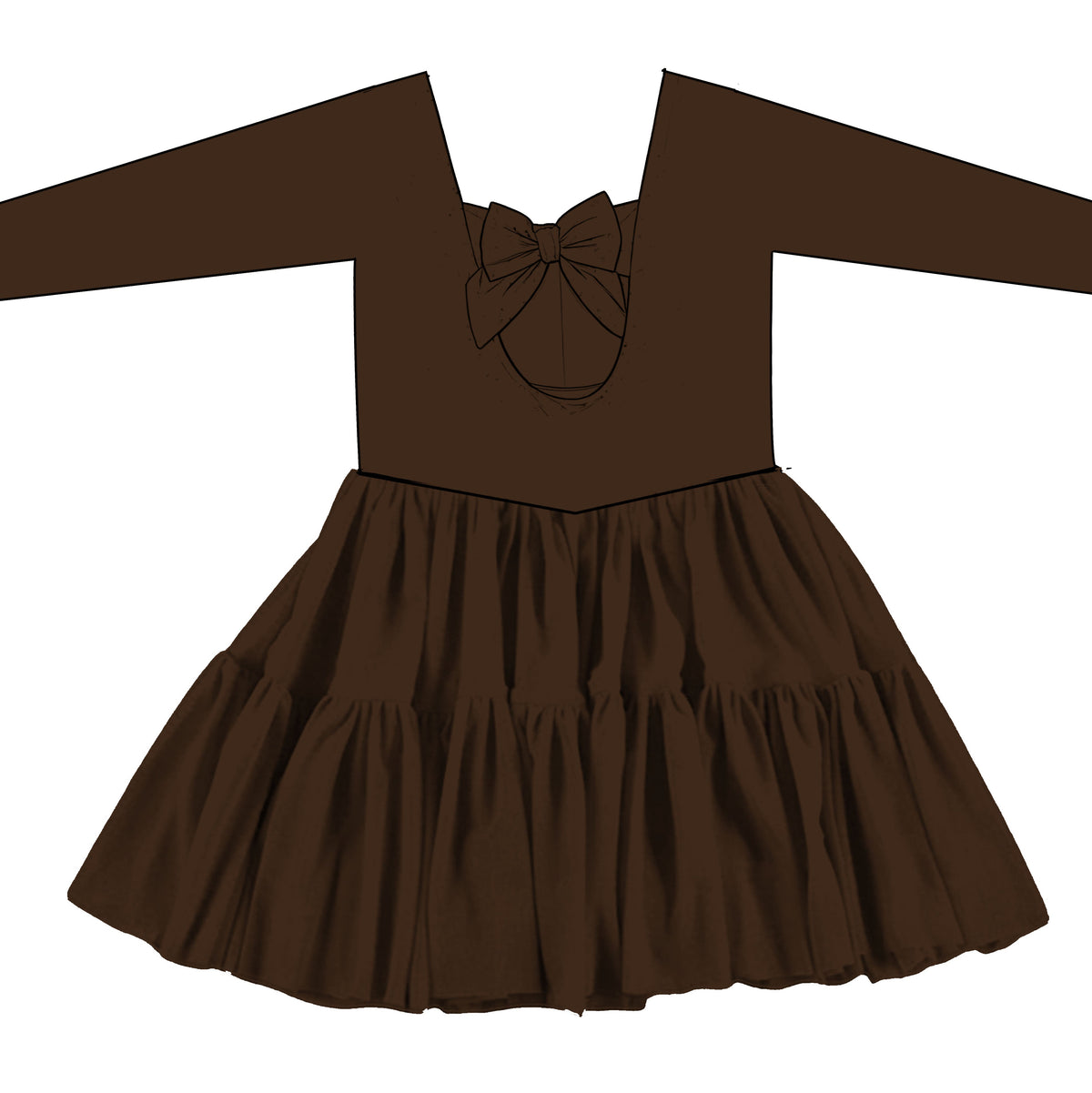 Cold Brew LS Tulle Twirlie (P/O)
