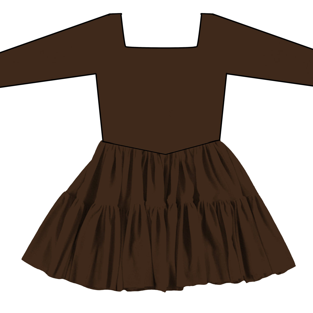 Cold Brew LS Tulle Twirlie (P/O)