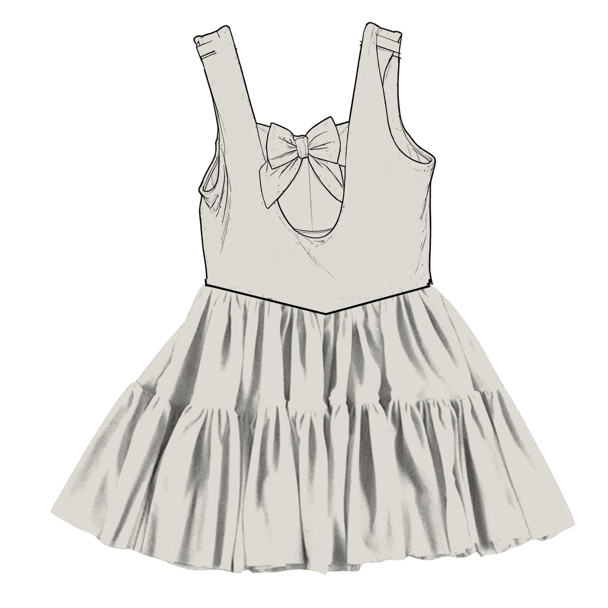 Slate Tulle Twirlie (P/O)