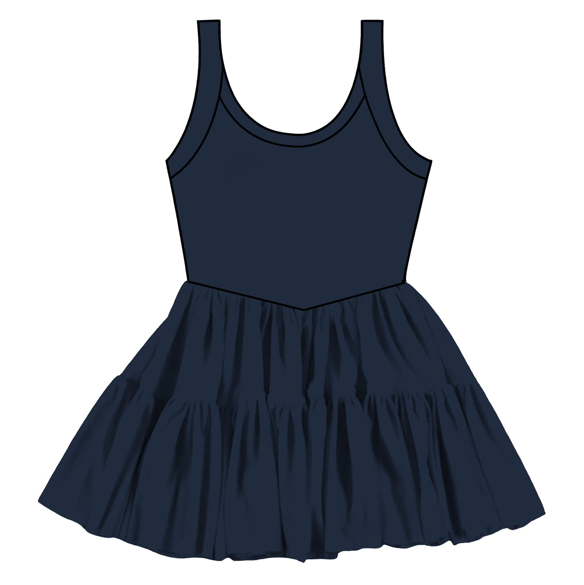 Navel Tulle Twirlie (P/O)