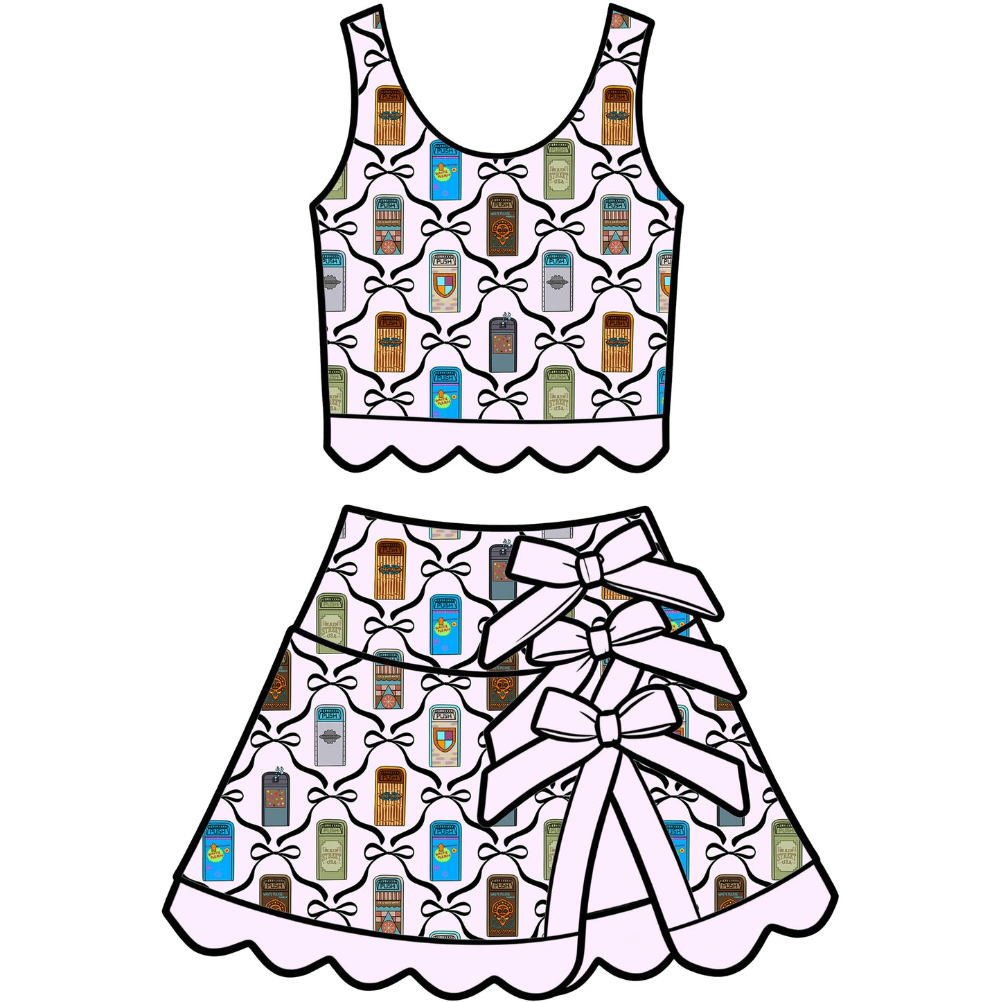 Trash Talk Tutu Set (P/O)