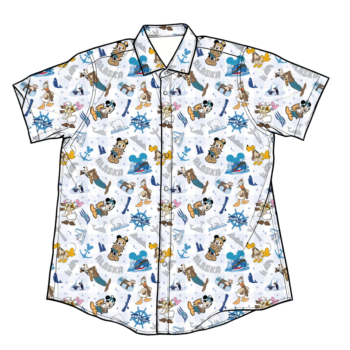 Alaskan Ever After Performance Button Down Shirt (P/O)
