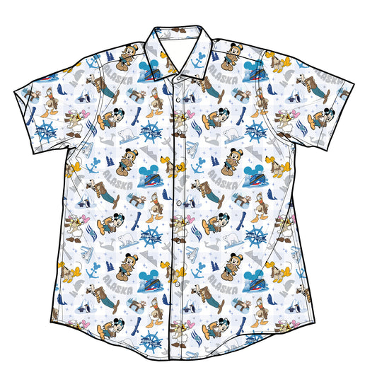 Alaskan Ever After Performance Button Down Shirt (P/O)