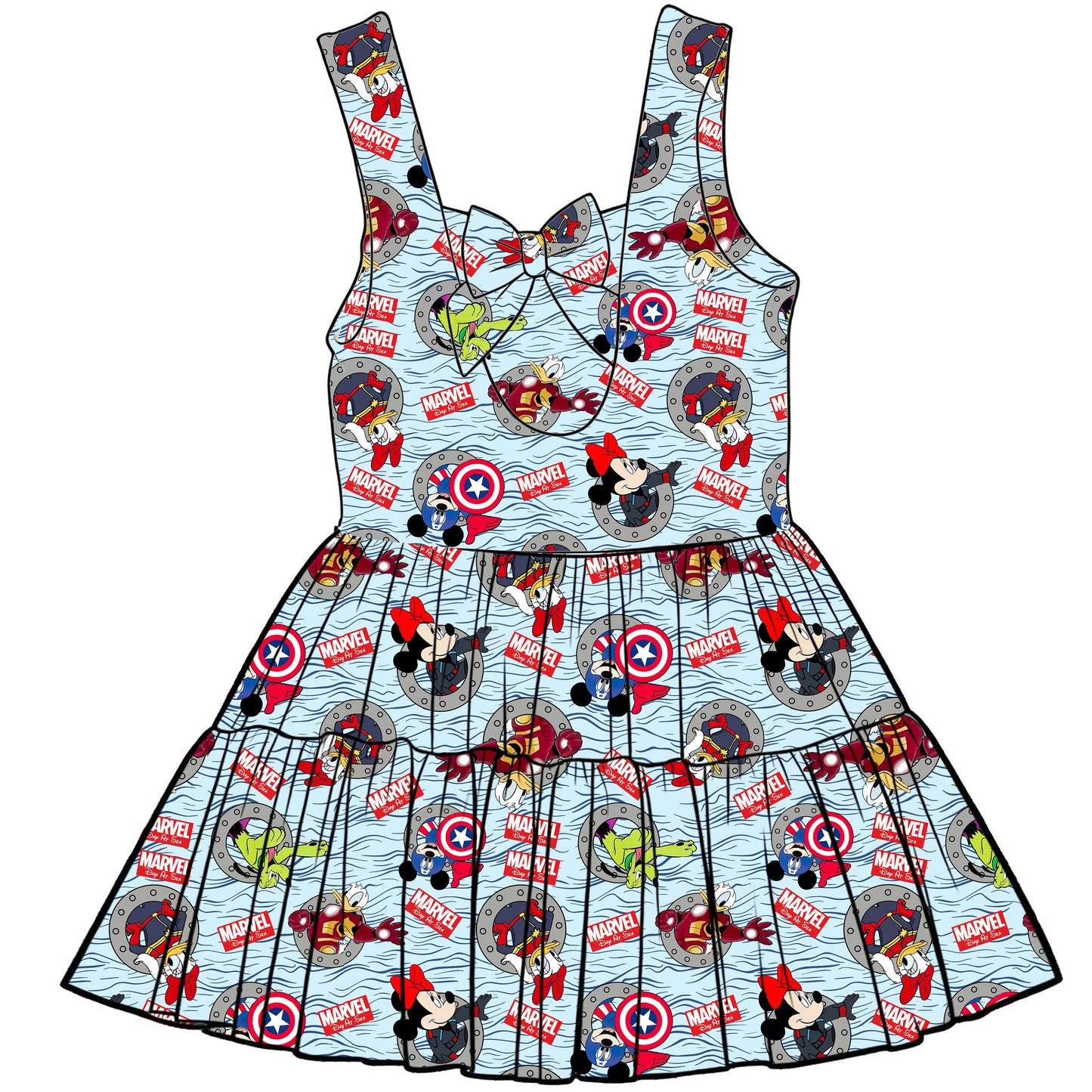 Avengers Ahoy Tulle Twirlie (P/O)