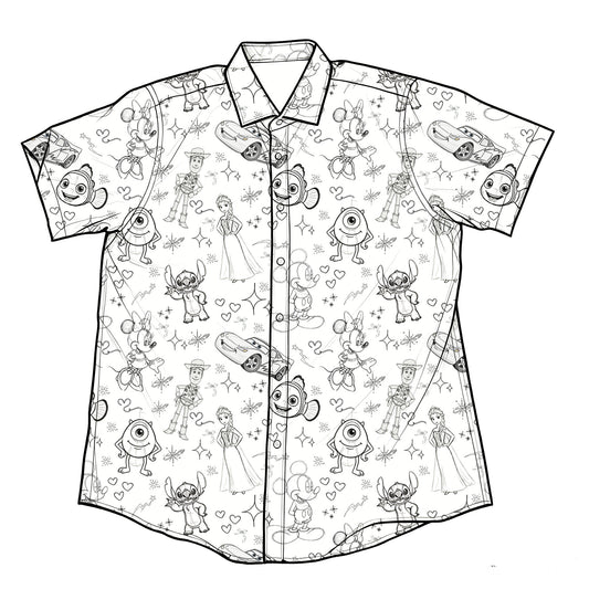 Sketch Sail Performance Button Down Shirt (P/O)