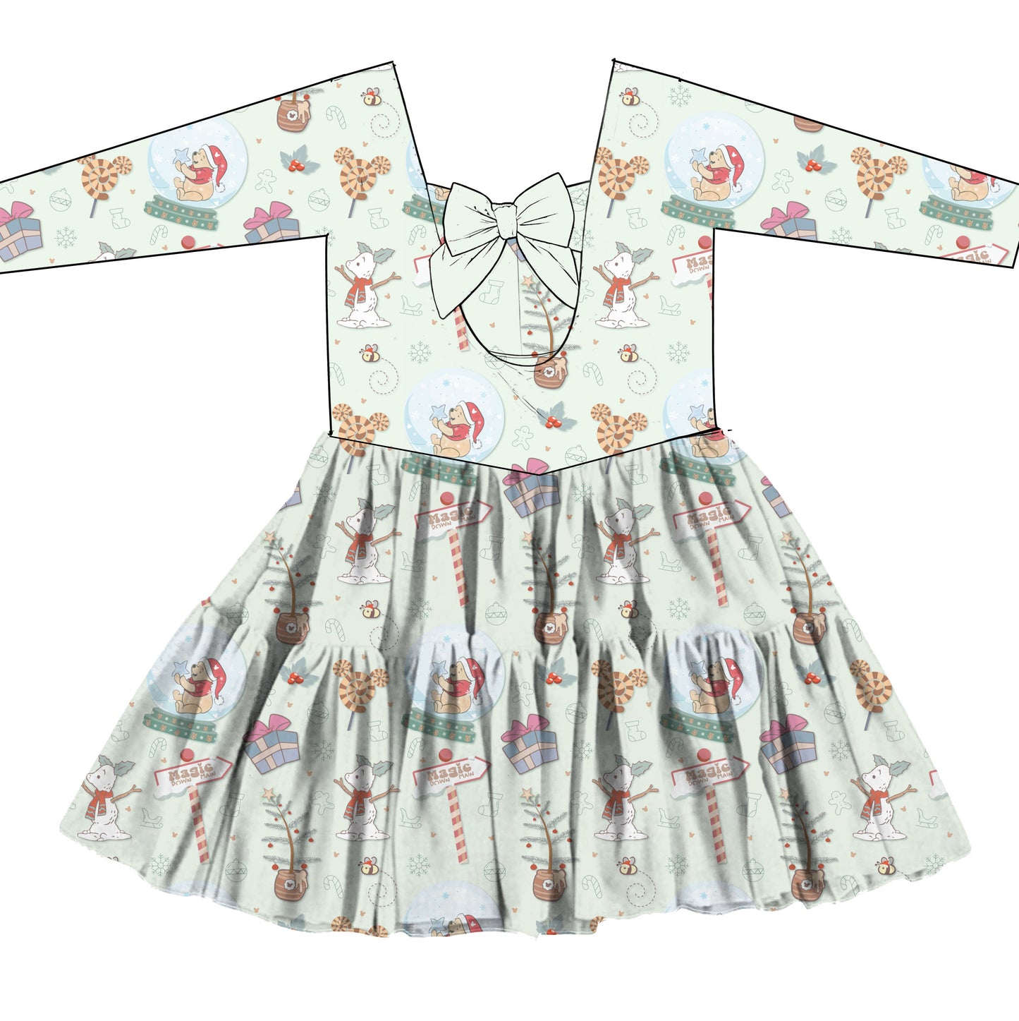 Honey & Holly LS Twirlie (P/O)
