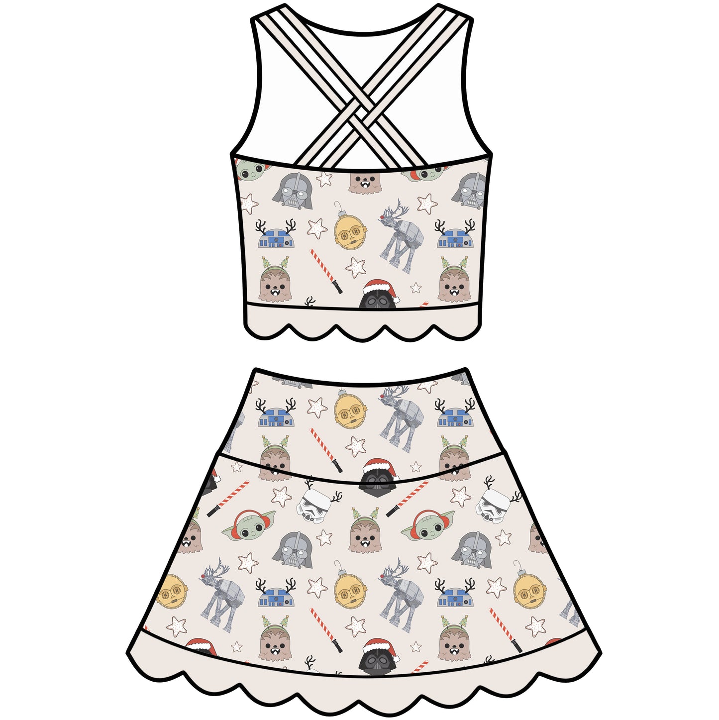 Jolly Jedi Tutu Set (P/O)