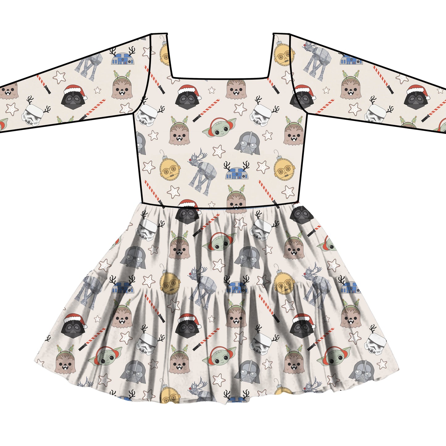 Jolly Jedi LS Twirlie (P/O)