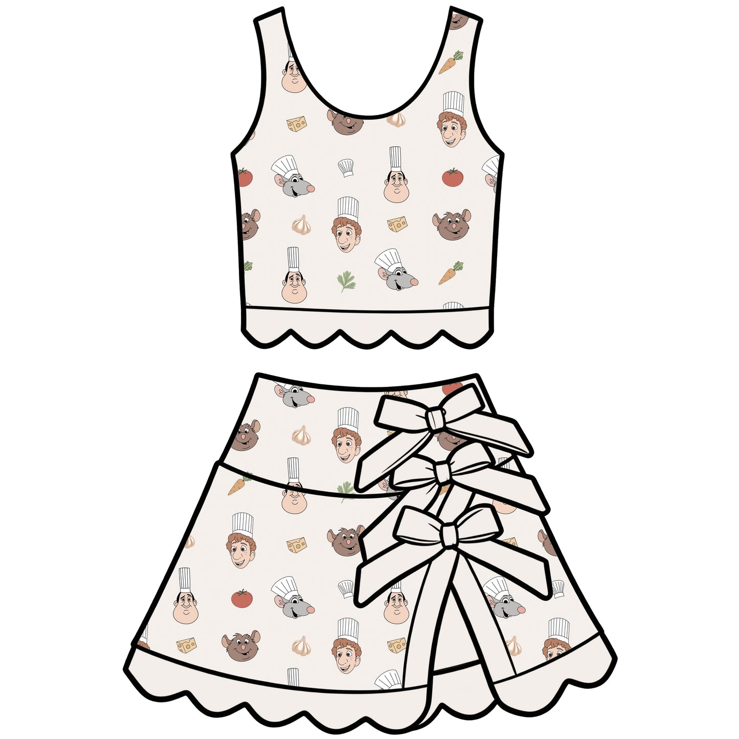 Chef’s Kiss Tutu Set (P/O)