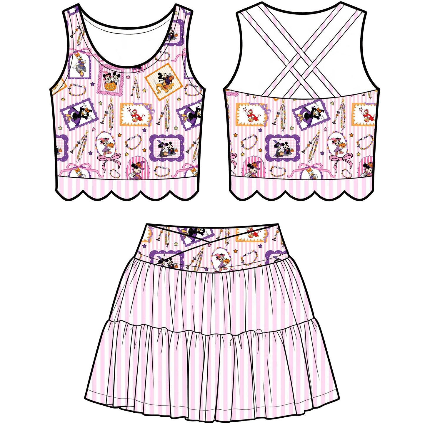 Once Upon a Spell Tulle Tutu Set (P/O)