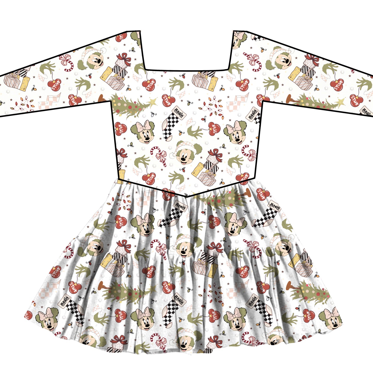 Grinchmouse LS Twirlie (P/O)