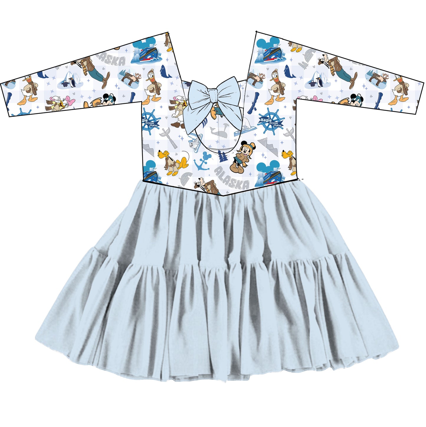 Alaskan Ever After LS Tulle Twirlie (P/O)