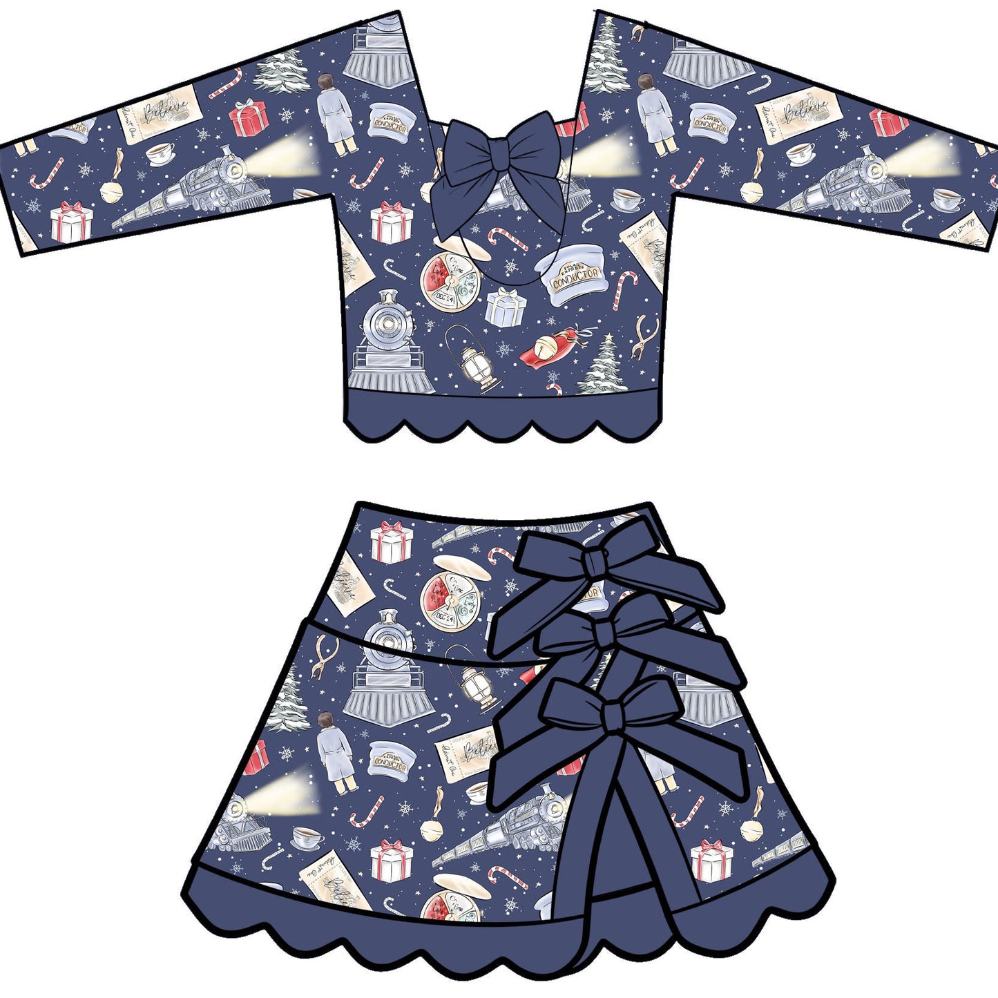 All Aboard LS Tutu Set (P/O)