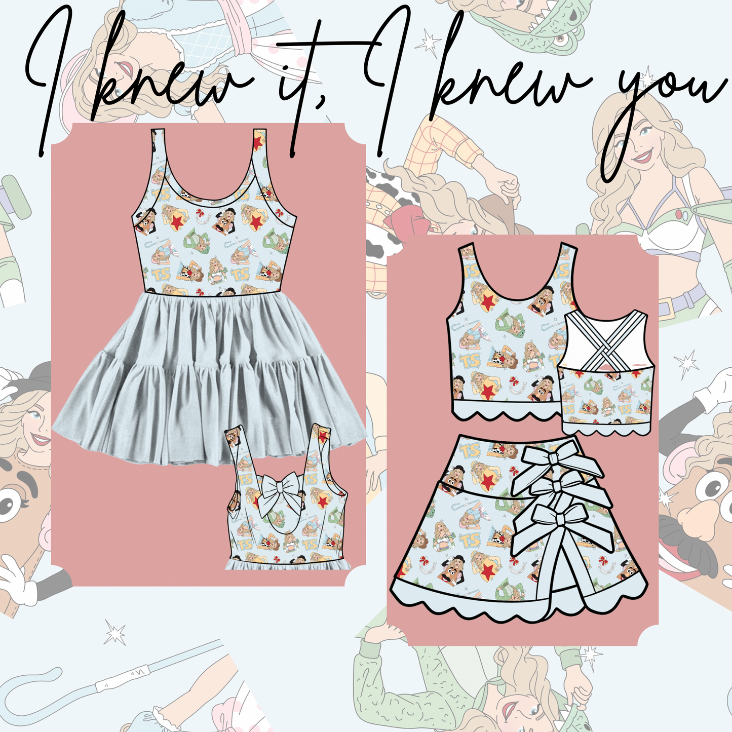 I Knew It, I Knew You Tutu Set (P/O)