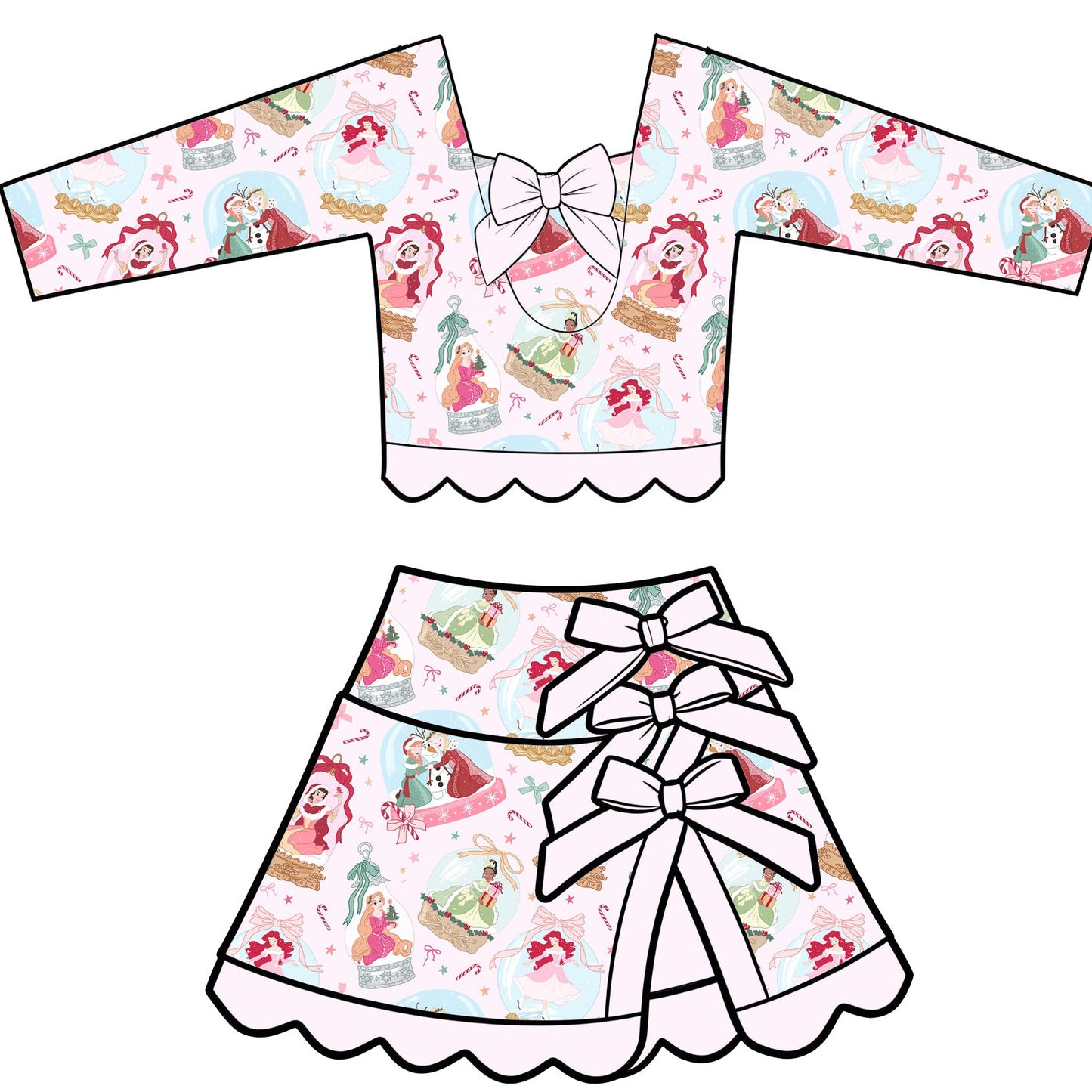 Tinsel & Tiaras LS Tutu Set (P/O)