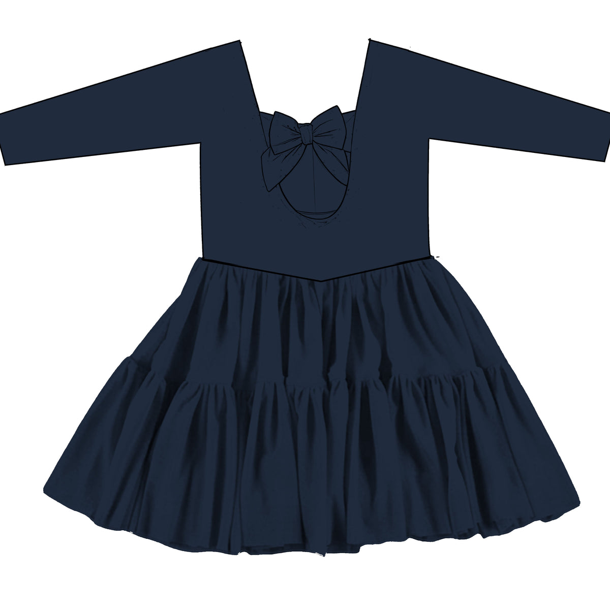 Navel LS Tulle Twirlie (P/O)