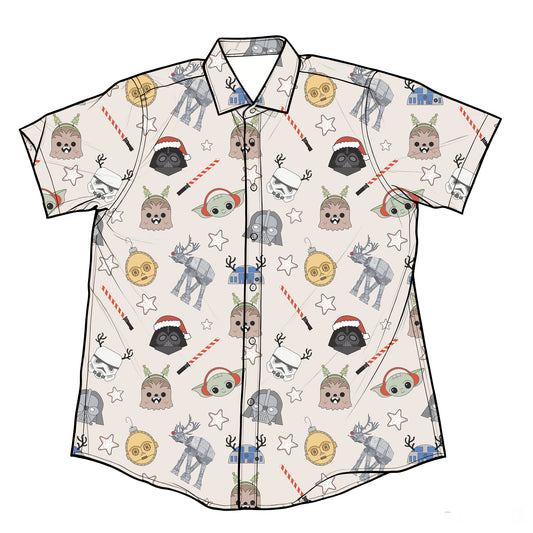 Jolly Jedi Performance Button Down Shirt (P/O)