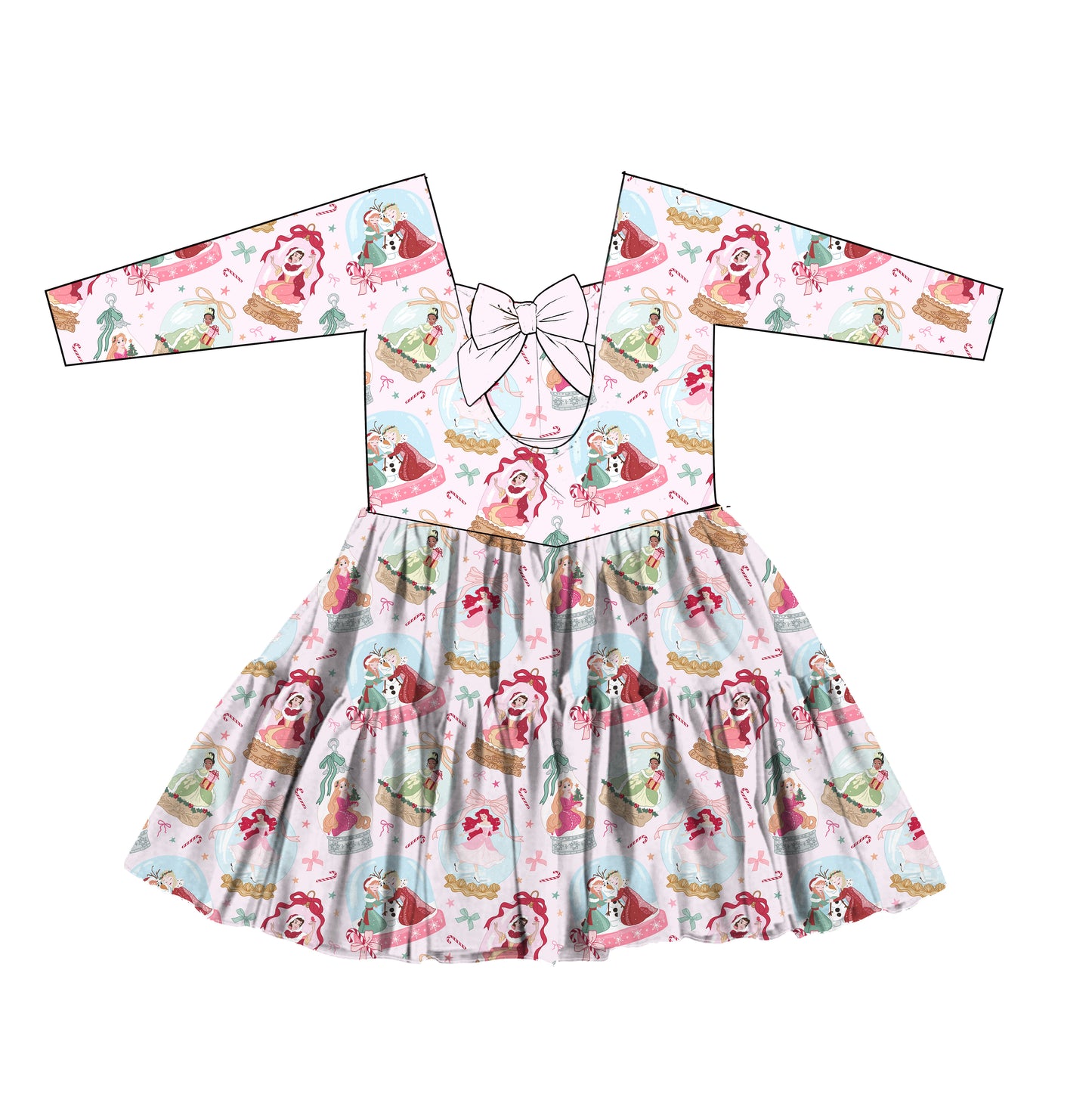 Tinsel & Tiaras LS Twirlie (P/O)