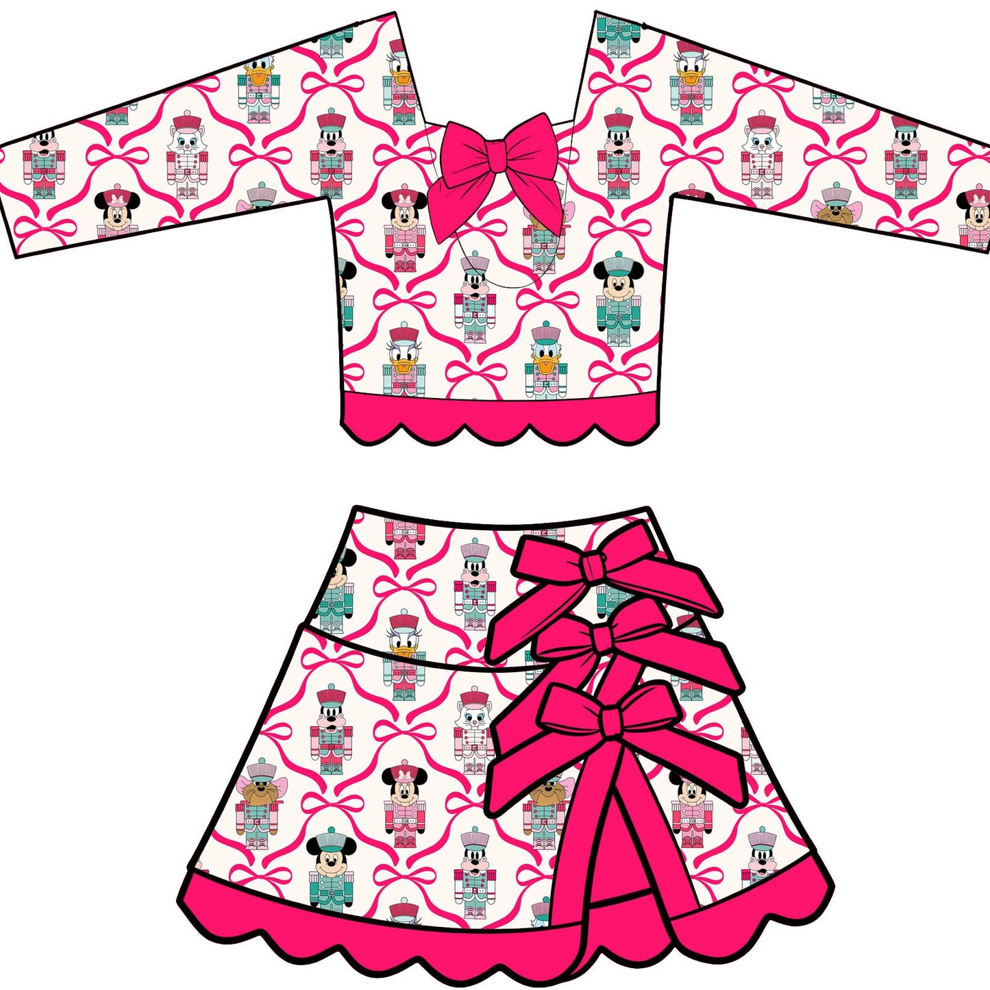 Main Street March LS Tutu Set (P/O)