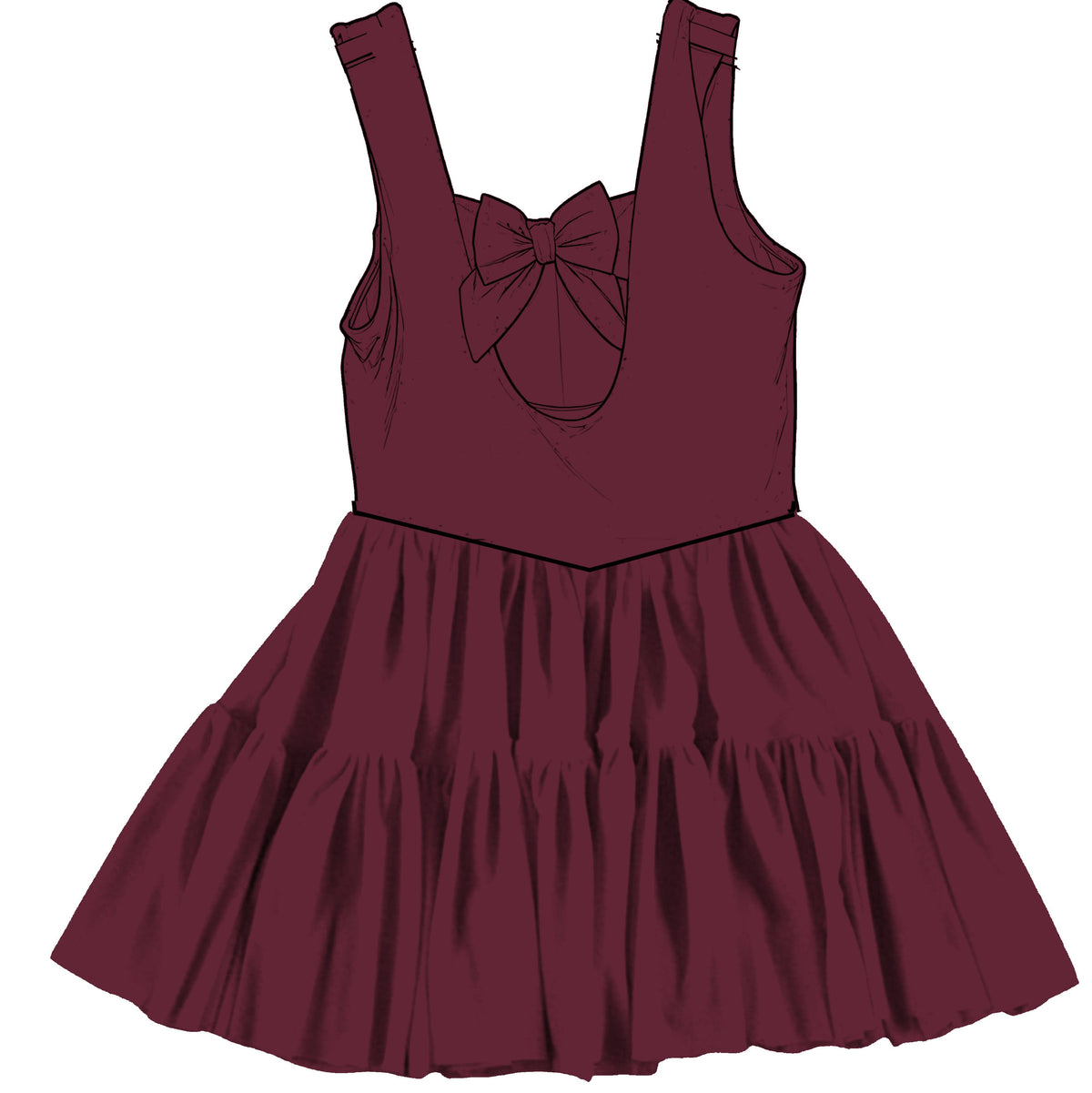 Mulled Cranberry Tulle Twirlie (P/O)