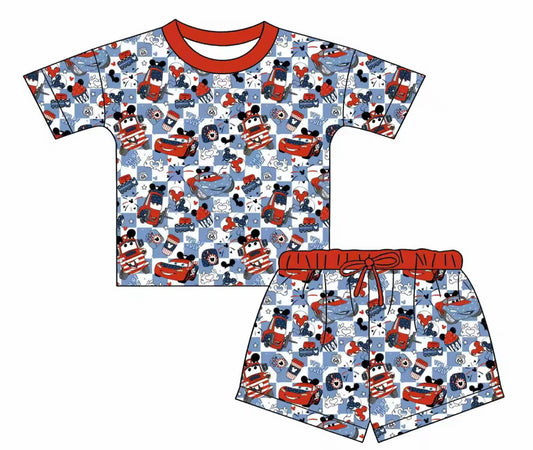 Red White & Vroom Waffle Set (P/O)