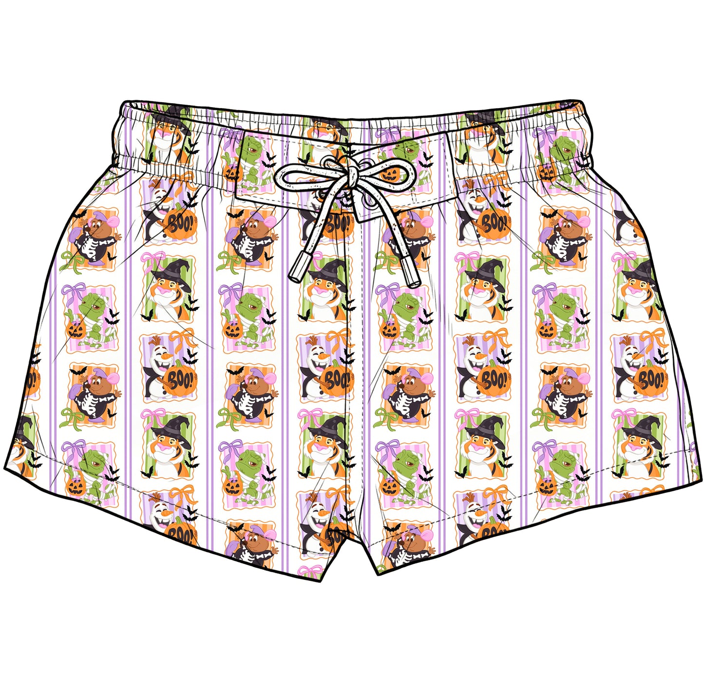 Spooky Sidekicks Short Swimmies (P/O)