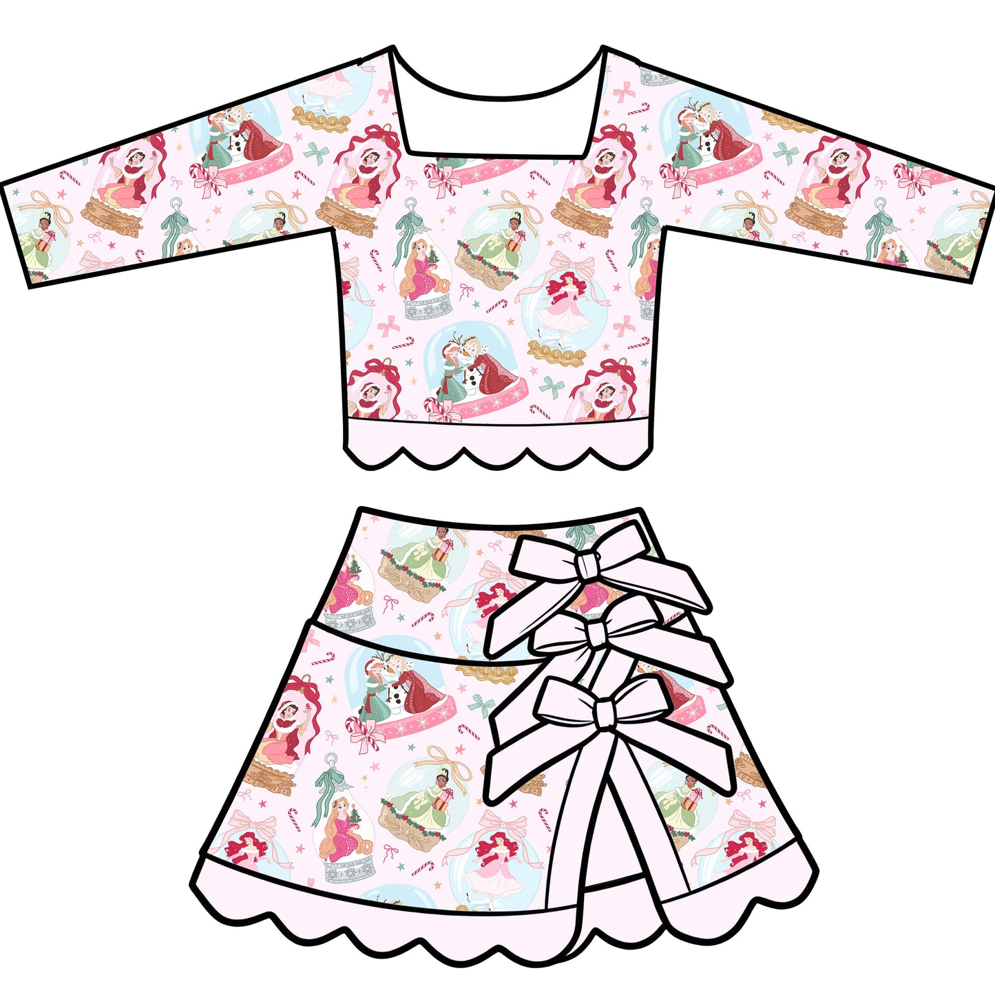 Tinsel & Tiaras LS Tutu Set (P/O)