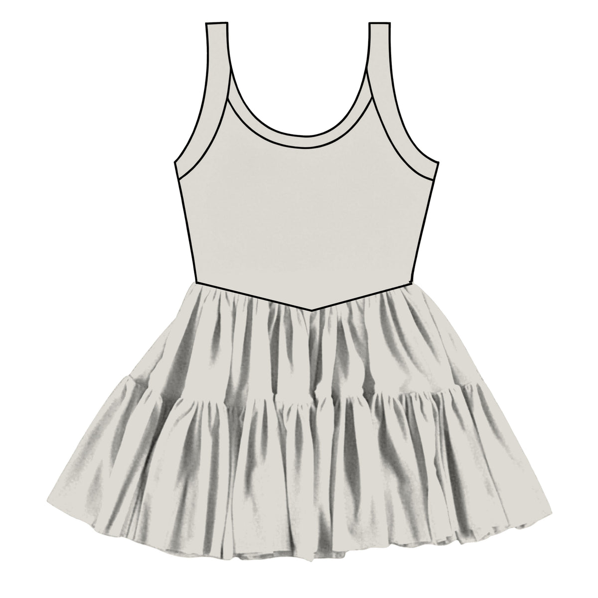 Slate Tulle Twirlie (P/O)