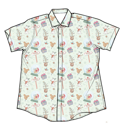 Honey & Holly Performance Button Down Shirt (P/O)