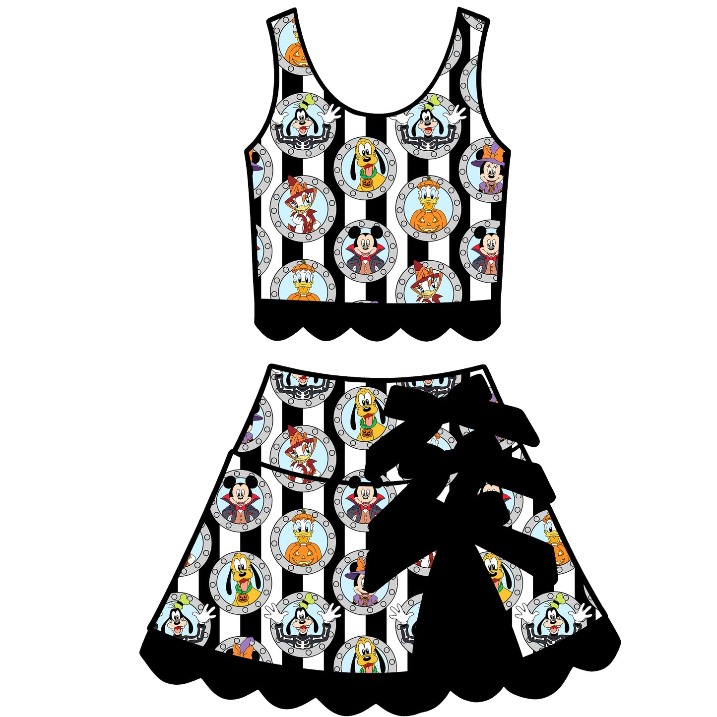 Haunted High Seas Tutu Set (P/O)