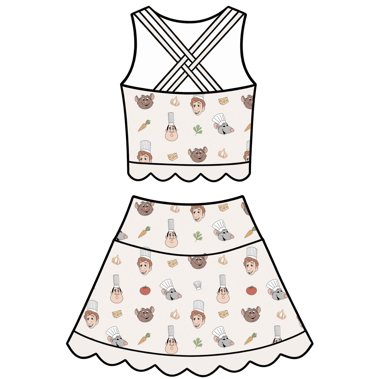 Chef’s Kiss Tutu Set (P/O)